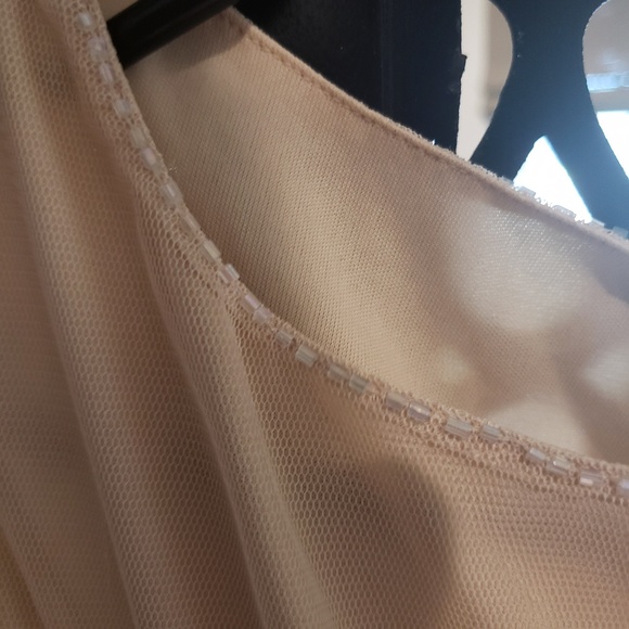 ASOS Embroidered blush dress - Picture 3 of 6